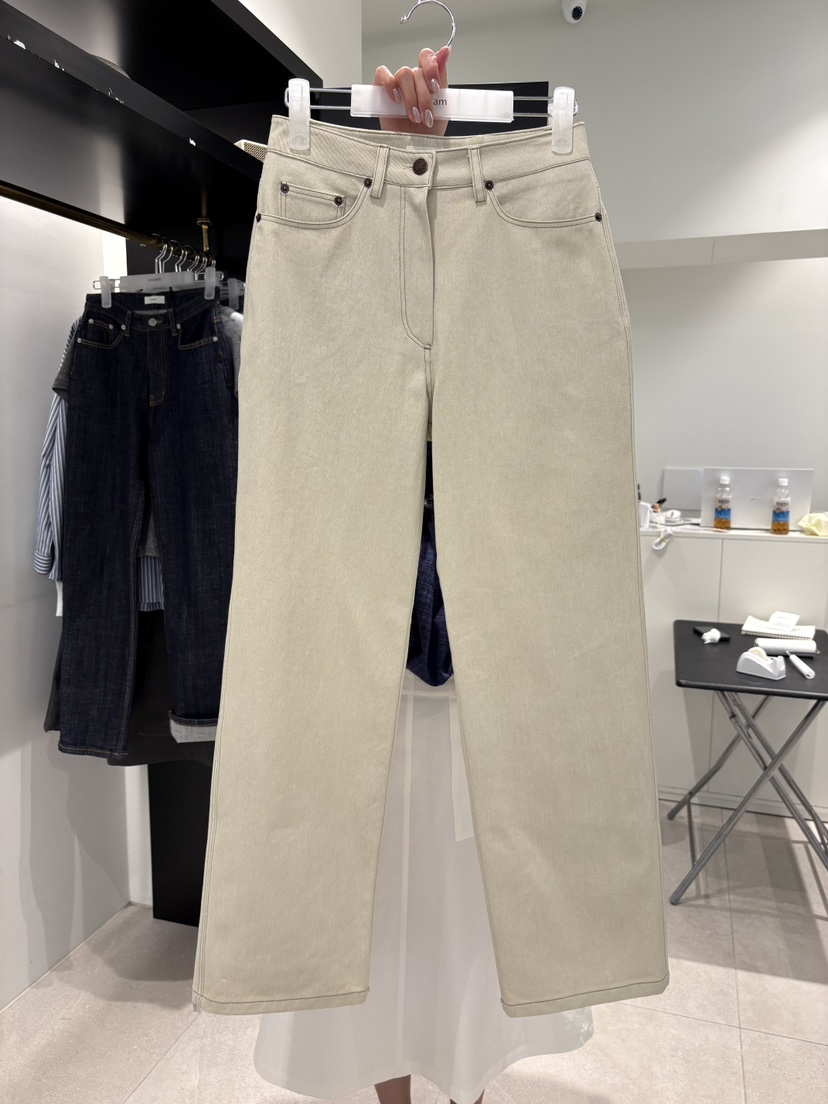 CREAM-P韓國東大門直郵女士新款時尚26春夏推薦人氣休閑褲CREAM-P休閑褲圖色1