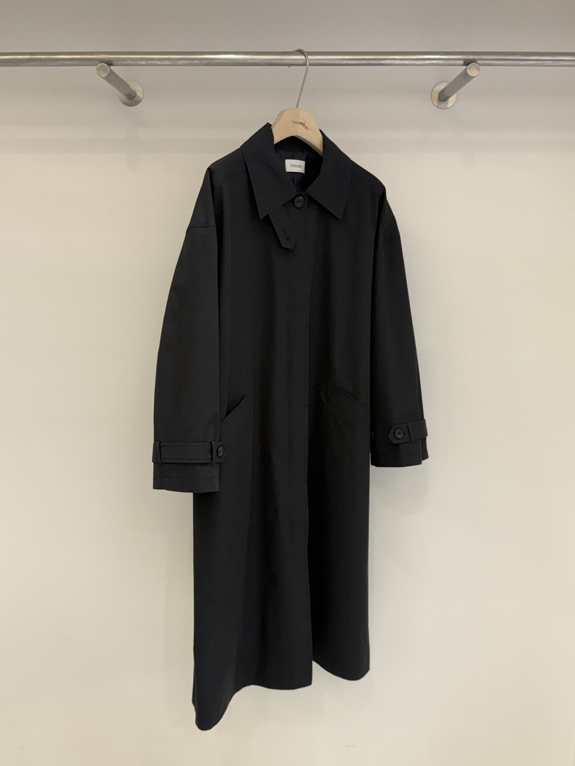 TOOGOOD韓國代購女士新款熱賣26春夏職業推薦休閑長款風衣TOOGOOD長款風衣圖色2黑色