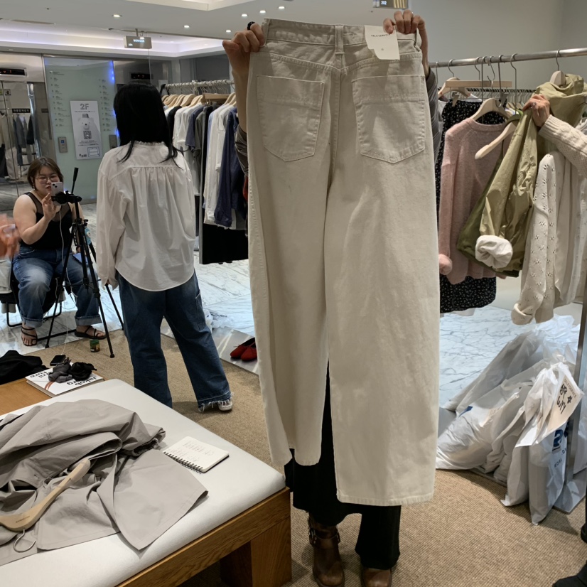 SELF SERVICE韓國東大門直郵女裝新款時尚人氣26春夏休閑褲SELF SERVICE休閑褲