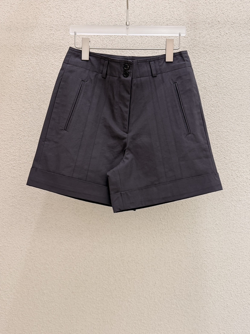 MWE韓國直郵女士新品熱賣職業人氣時尚推薦26春夏休閑短褲MWE短褲圖色2墨色