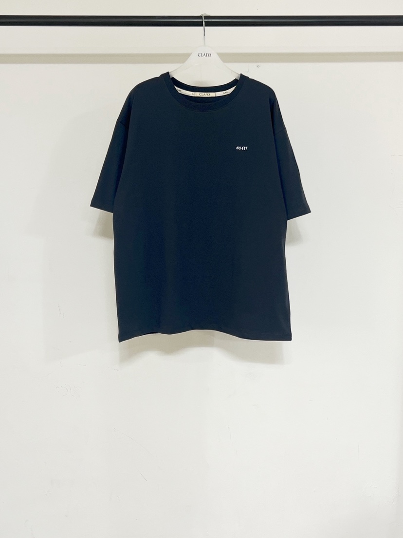 CLAFO韓國直郵實拍女裝新款人氣職業休閑26春夏推薦熱賣T恤CLAFOT恤圖色2