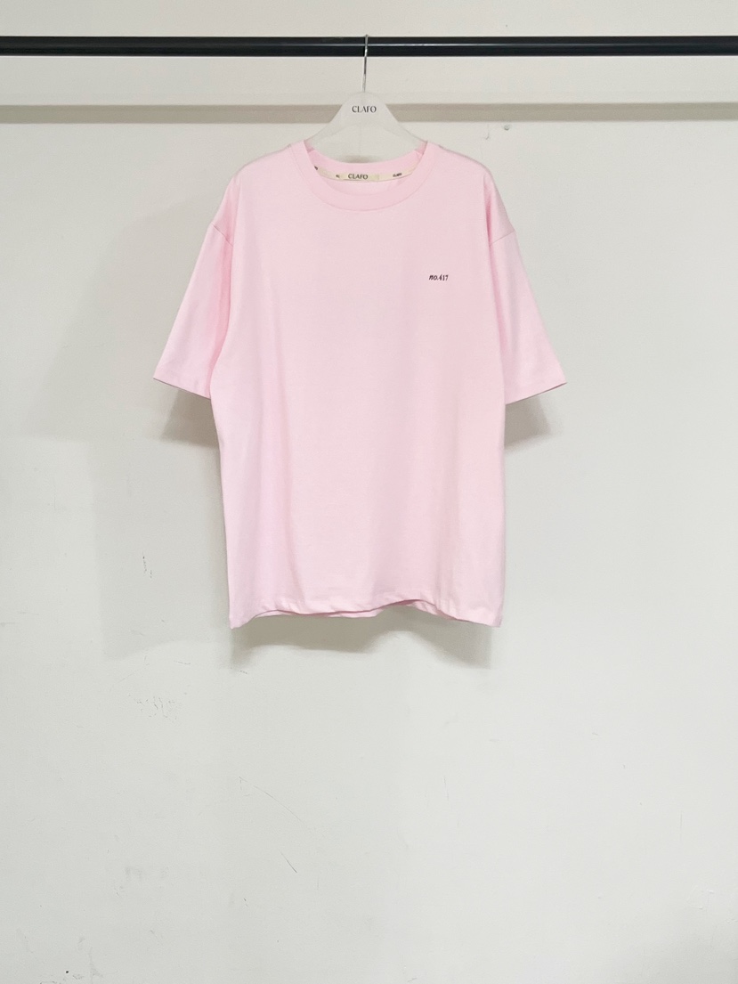 CLAFO韓國直郵實拍女裝新款人氣職業休閑26春夏推薦熱賣T恤CLAFOT恤圖色4
