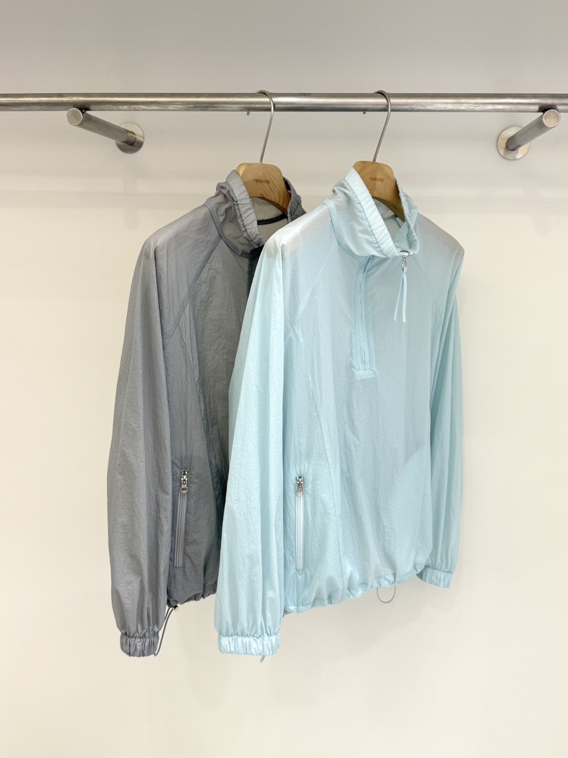 TOOGOOD韓國直郵實拍女裝新款26春夏推薦襯衫蕾絲衫拉鏈透明TOOGOOD襯衫/蕾絲衫