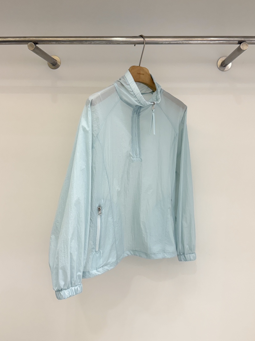 TOOGOOD韓國直郵實拍女裝新款26春夏推薦襯衫蕾絲衫拉鏈透明TOOGOOD襯衫/蕾絲衫