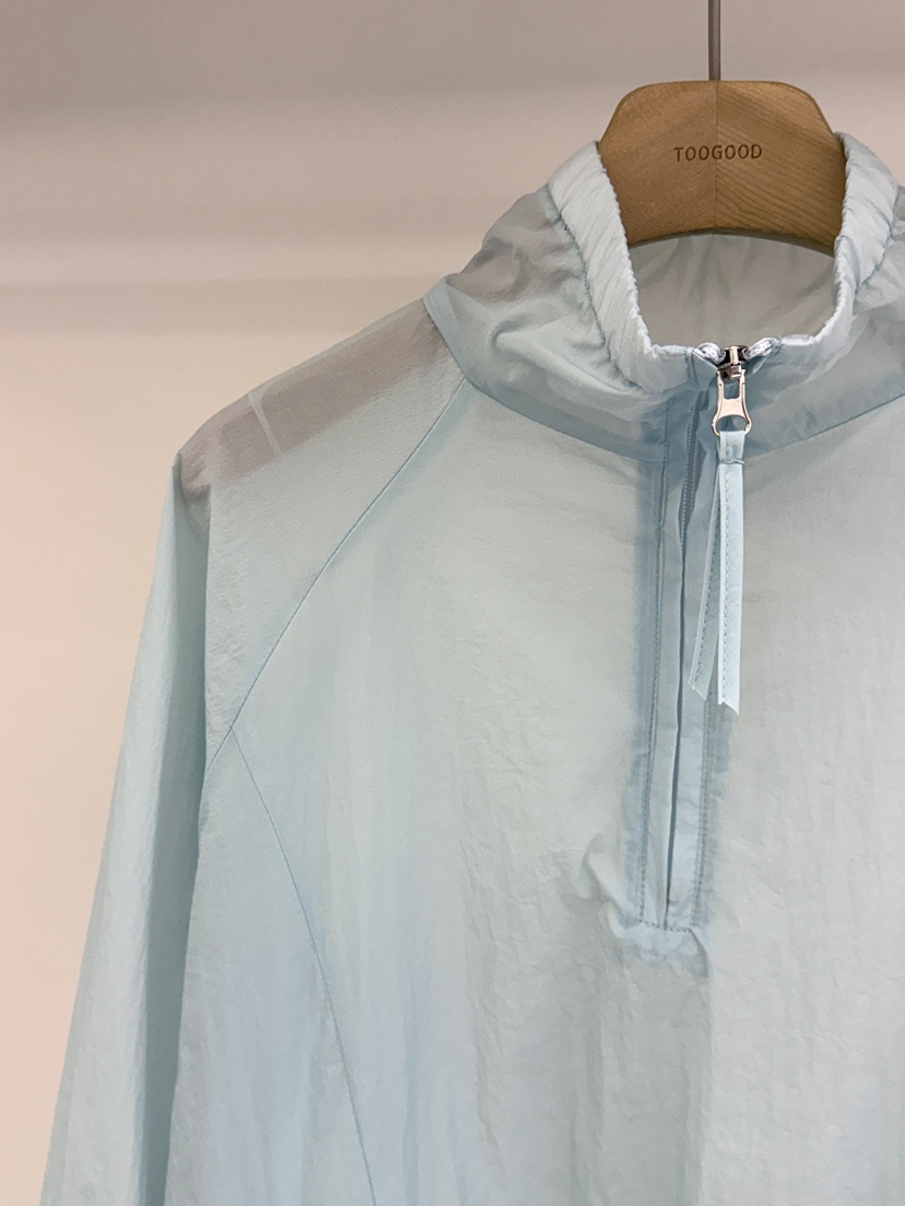 TOOGOOD韓國直郵實拍女裝新款26春夏推薦襯衫蕾絲衫拉鏈透明TOOGOOD襯衫/蕾絲衫