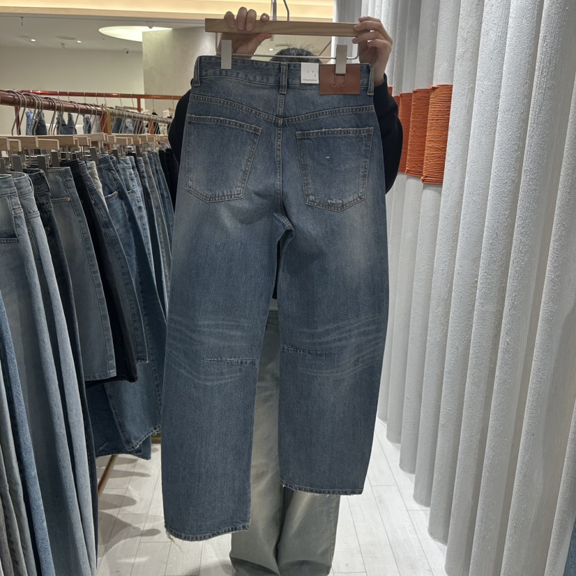 GRAYMELLOW韓國直郵女士新品休閑職業熱賣26春夏時尚牛仔褲GRAYMELLOW牛仔褲