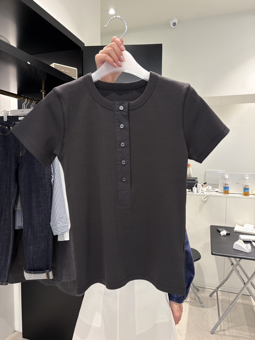 CREAM-P韓國直郵女士新款休閑人氣推薦時尚職業熱賣26春夏T恤CREAM-PT恤圖色3