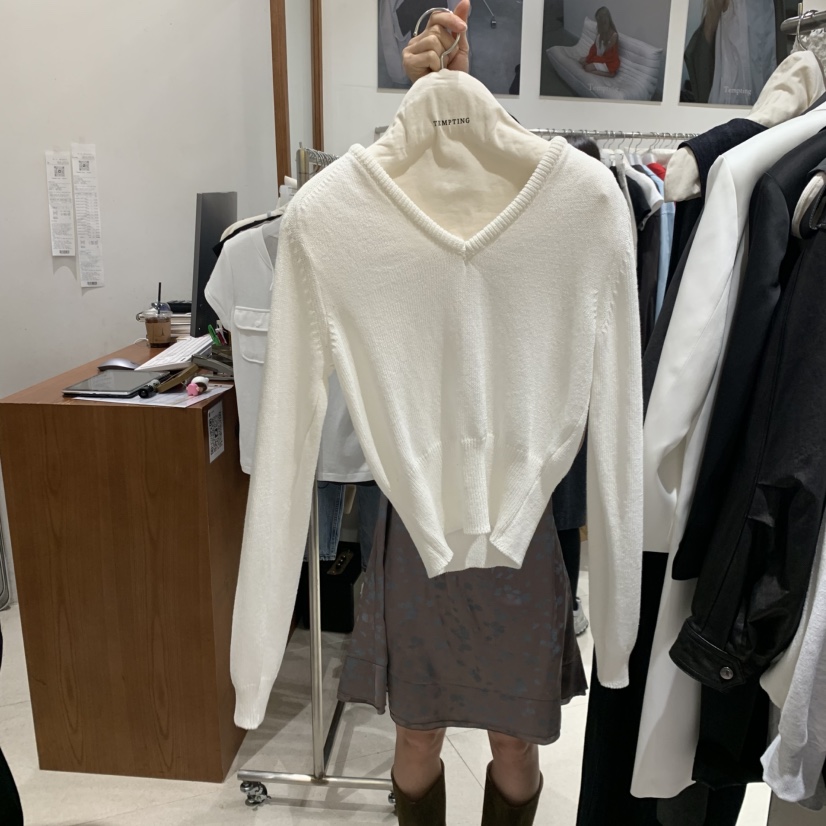 TEMPTING韓國東大門代購女士新款休閑推薦熱賣人氣針織衫TEMPTING針織衫圖色1