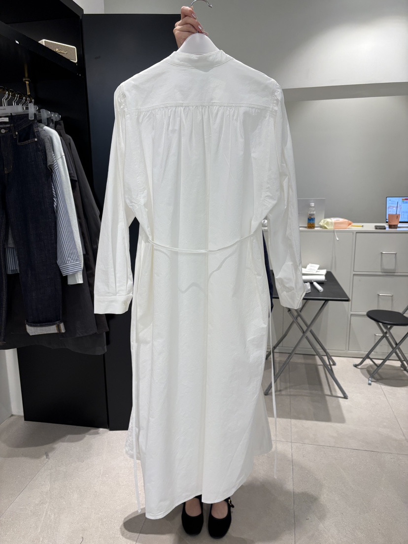 CREAM-P韓國東大門直郵女裝新品推薦熱賣職業連衣裙含腰繩CREAM-P連衣裙