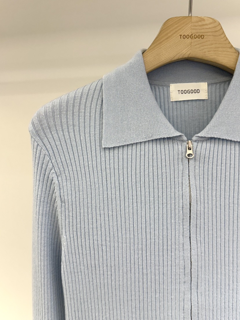 TOOGOOD韓國直郵實拍女士新品熱賣26春夏人氣推薦針織衫拉鏈TOOGOOD針織衫