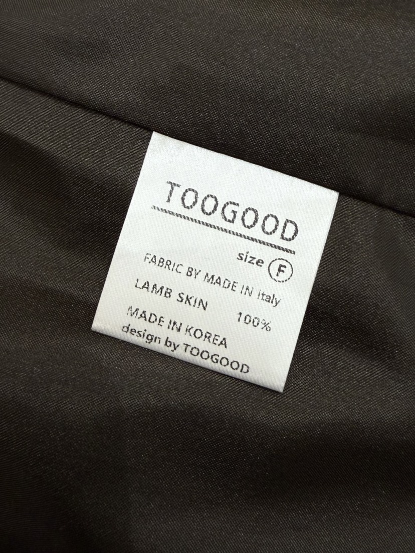 TOOGOOD韓國東大門直郵女裝新款熱賣休閑26春夏推薦時尚皮衣TOOGOOD皮衣