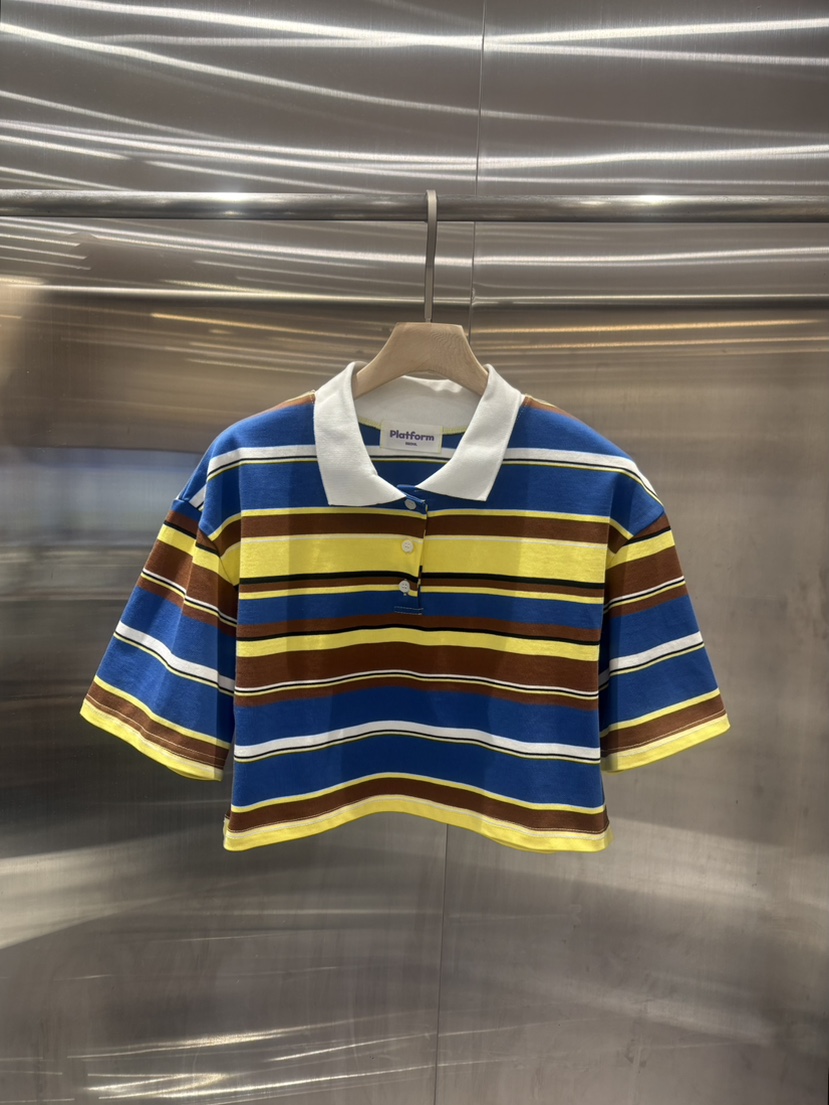 PLATFORM-L韓國直郵女士新品推薦職業26春夏熱賣人氣T恤PLATFORMT恤圖色2