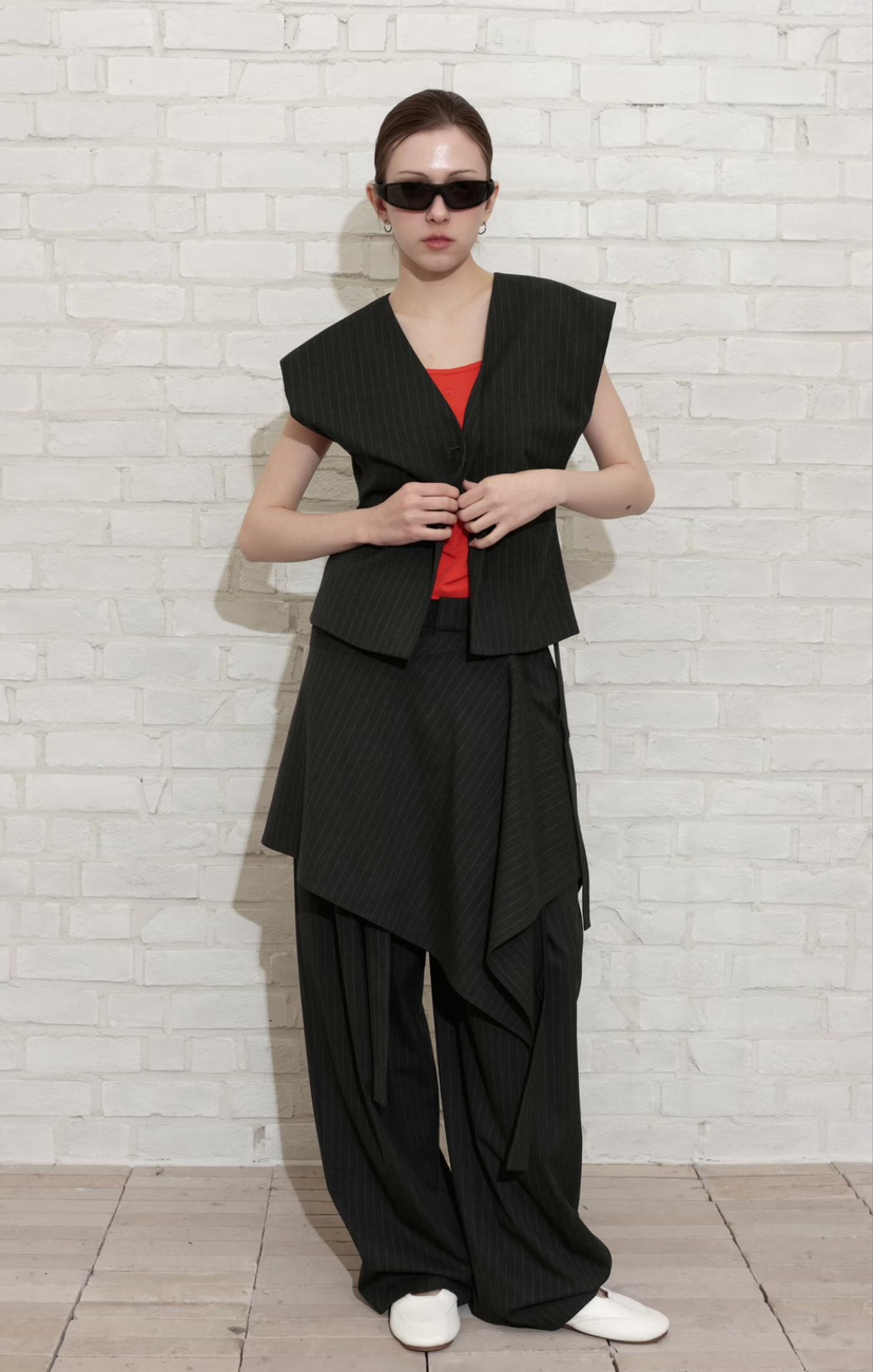 GENTLE B/LOVENTINA韓國東大門代購女裝新品休閑26春夏馬甲GENTLE B/LOVENTINA馬甲