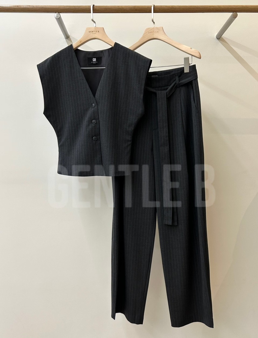 GENTLE B/LOVENTINA韓國東大門代購女裝新品休閑26春夏馬甲GENTLE B/LOVENTINA馬甲