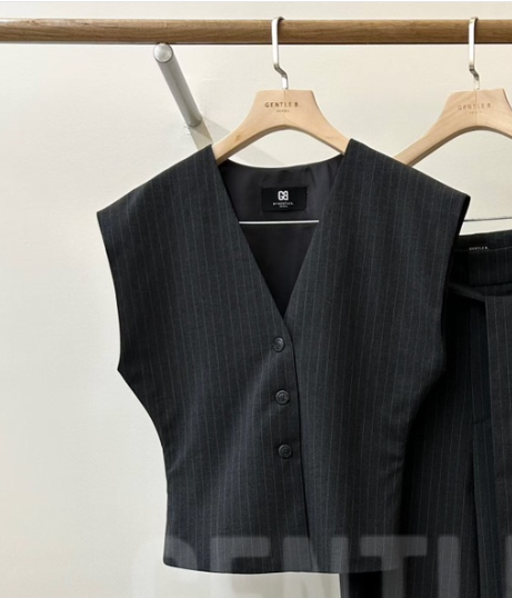 GENTLE B/LOVENTINA韓國東大門代購女裝新品休閑26春夏馬甲GENTLE B/LOVENTINA馬甲圖色1