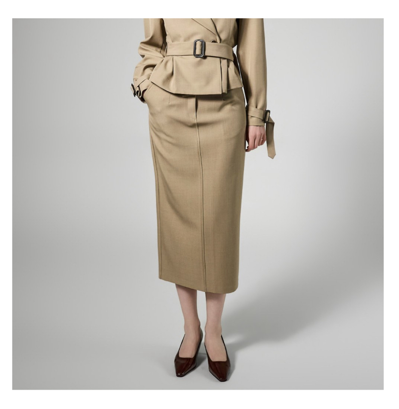 TANIA韓國直郵女裝新款熱賣26春夏人氣職業時尚半身裙中短裙TANIA半身裙/中短裙