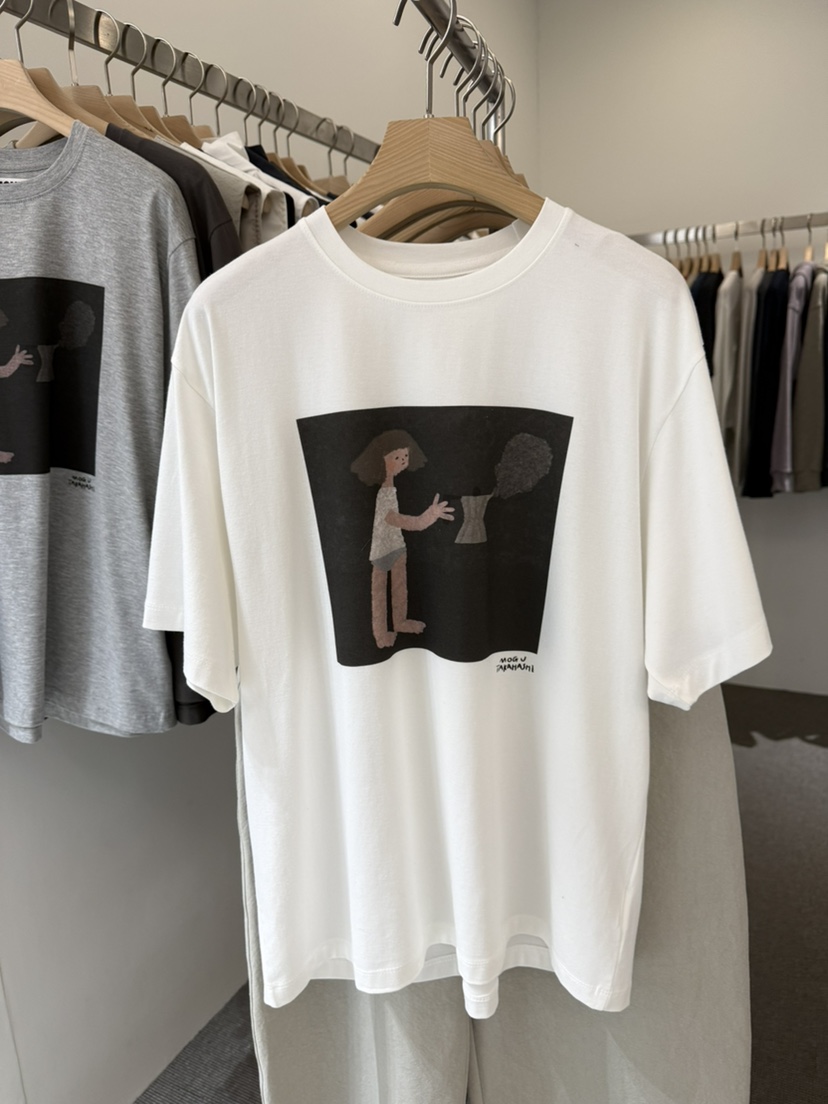 MONE-A韓國直郵實拍女士新款休閑人氣推薦熱賣26春夏T恤MONE-AT恤圖色1