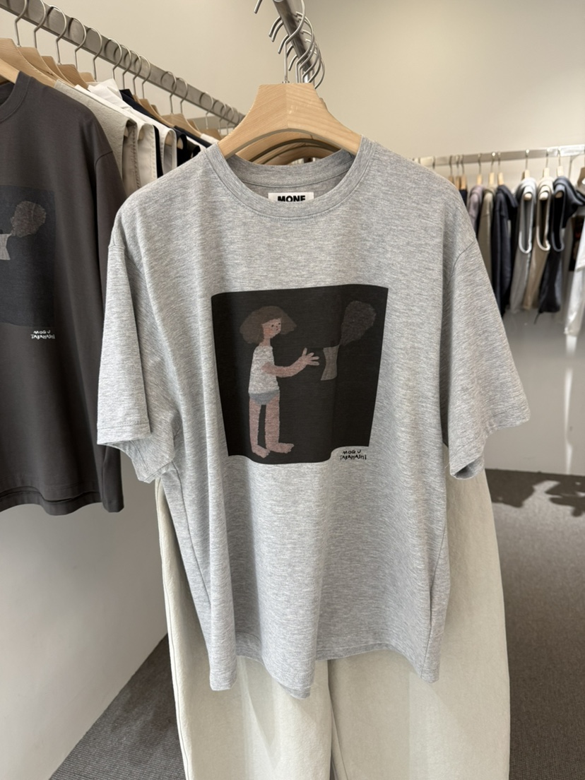 MONE-A韓國直郵實拍女士新款休閑人氣推薦熱賣26春夏T恤MONE-AT恤圖色2