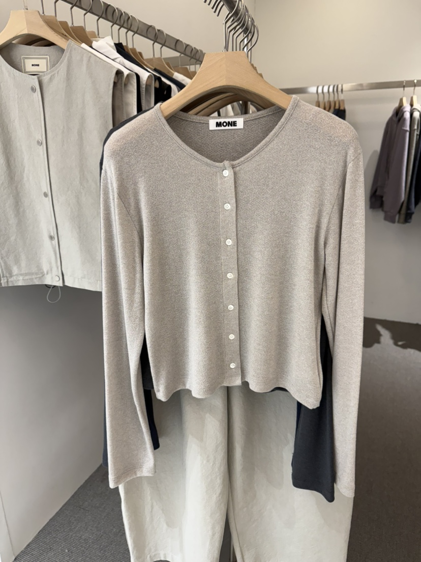 MONE-A韓國東大門代購女士新品推薦人氣時尚26春夏針織衫MONE-A針織衫圖色1
