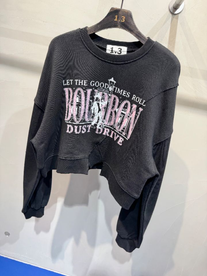 1.3韓國直郵實拍女裝新款熱賣26春夏時尚職業休閑人氣衛衣1.3衛衣