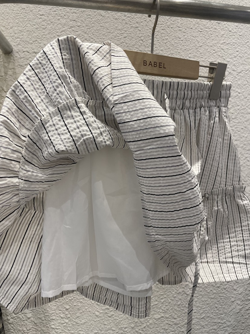BABEL韓國直郵實拍女裝新品時尚熱賣推薦職業26春夏人氣短裙BABEL短裙