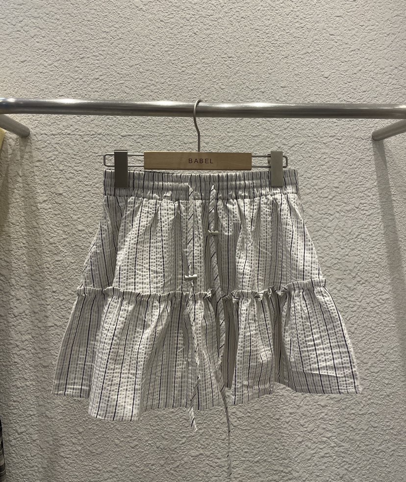 BABEL韓國直郵實拍女裝新品時尚熱賣推薦職業26春夏人氣短裙BABEL短裙圖色1