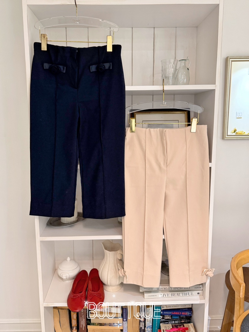 BOUTIQUE-L韓國直郵女裝新款職業26春夏人氣時尚熱賣休閑褲BOUTIQUE-L休閑褲