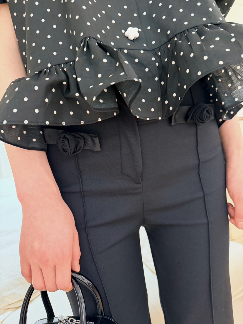 BOUTIQUE-L韓國直郵女裝新款職業26春夏人氣時尚熱賣休閑褲BOUTIQUE-L休閑褲