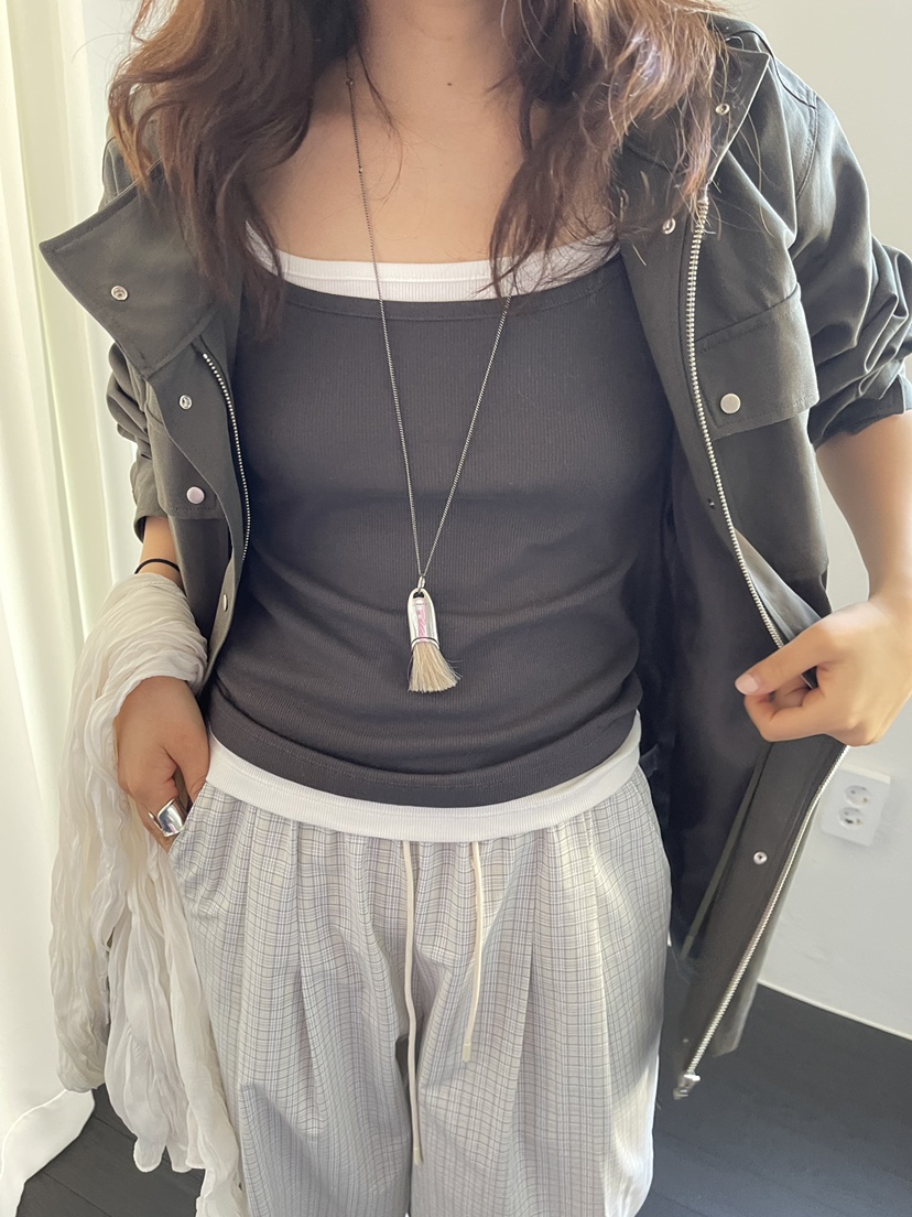 TORRE韓國代購女裝新款26春夏休閑熱賣人氣推薦時尚吊帶背心TORRE吊帶/背心