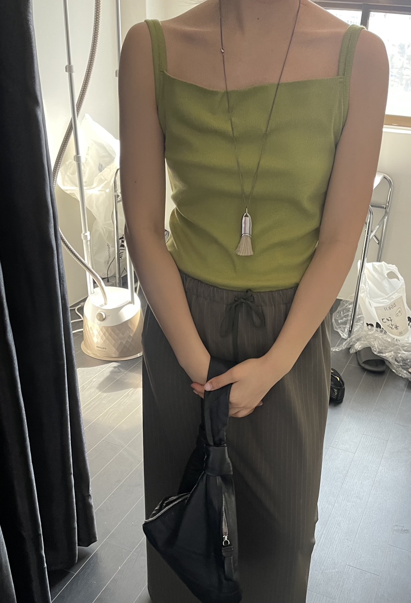 TORRE韓國代購女裝新款26春夏休閑熱賣人氣推薦時尚吊帶背心TORRE吊帶/背心圖色2