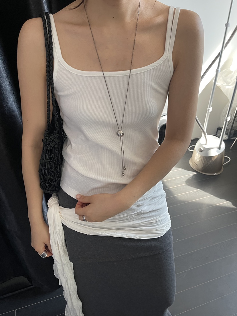 TORRE韓國代購女裝新款26春夏休閑熱賣人氣推薦時尚吊帶背心TORRE吊帶/背心圖色3