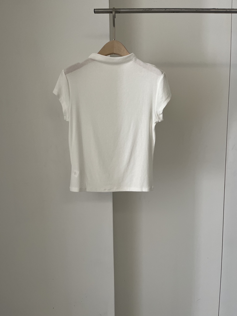 DARAK韓國直郵實拍女士新品時尚休閑26春夏人氣職業熱賣T恤DARAKT恤圖色1