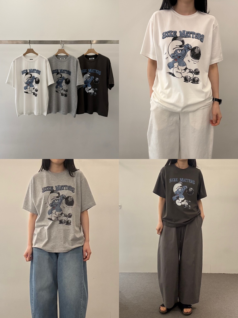 MONE-A韓國代購女裝新款26春夏職業休閑時尚推薦熱賣T恤MONE-AT恤