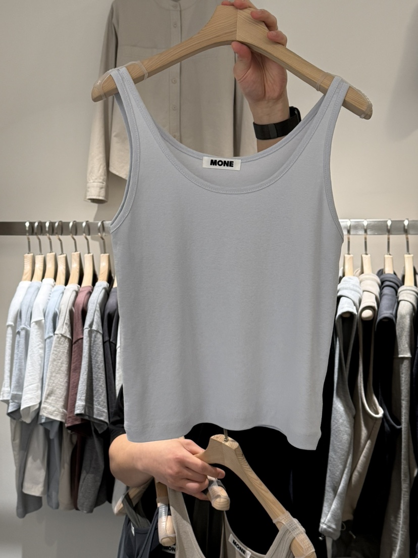 MONE-A韓國代購女裝新款職業熱賣休閑推薦人氣時尚吊帶背心MONE-A吊帶/背心圖色5