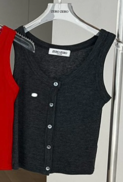 ZEROZERO韓國東大門直郵女裝新品熱賣時尚職業26春夏吊帶背心ZEROZERO吊帶/背心圖色4