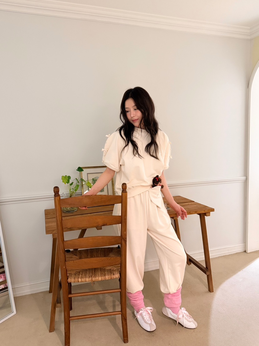 BOUTIQUE-L韓國直郵實拍女士新品熱賣職業推薦休閑人氣T恤BOUTIQUE-LT恤