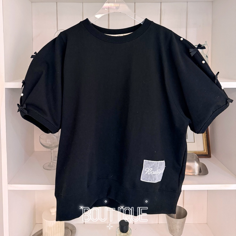 BOUTIQUE-L韓國直郵實拍女士新品熱賣職業推薦休閑人氣T恤BOUTIQUE-LT恤圖色2