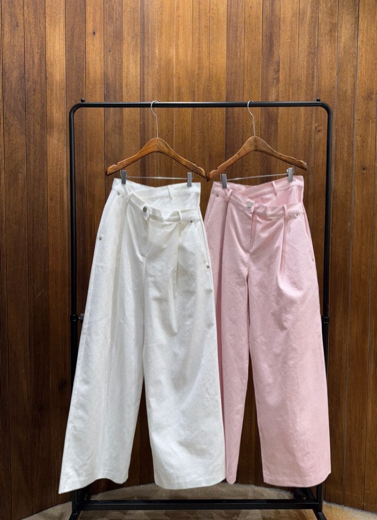 2TWO MOON韓國直郵實拍女士新款人氣熱賣推薦職業休閑褲2TWO MOON休閑褲