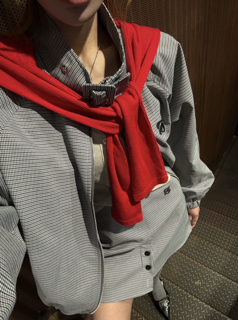 ZEROZERO韓國直郵實拍女裝新品休閑時尚職業人氣短裙紐扣ZEROZERO短裙