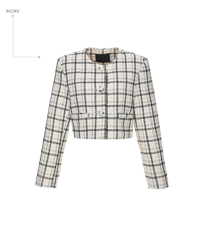 TANIA韓國代購女裝新品人氣時尚熱賣26春夏職業休閑推薦夾克TANIA夾克圖色2