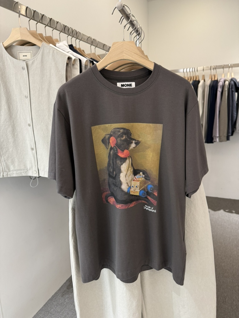 MONE-A韓國東大門代購女士新品休閑熱賣人氣推薦職業T恤MONE-AT恤圖色3