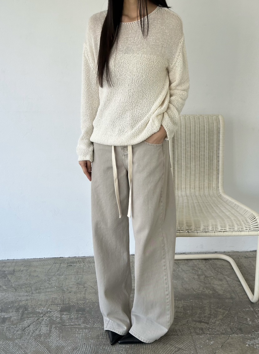 LE VASE韓國直郵女士新品人氣熱賣推薦職業時尚26春夏針織衫LE VASE針織衫