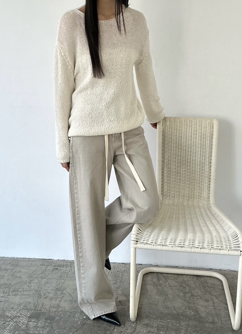 LE VASE韓國直郵女士新品人氣熱賣推薦職業時尚26春夏針織衫LE VASE針織衫