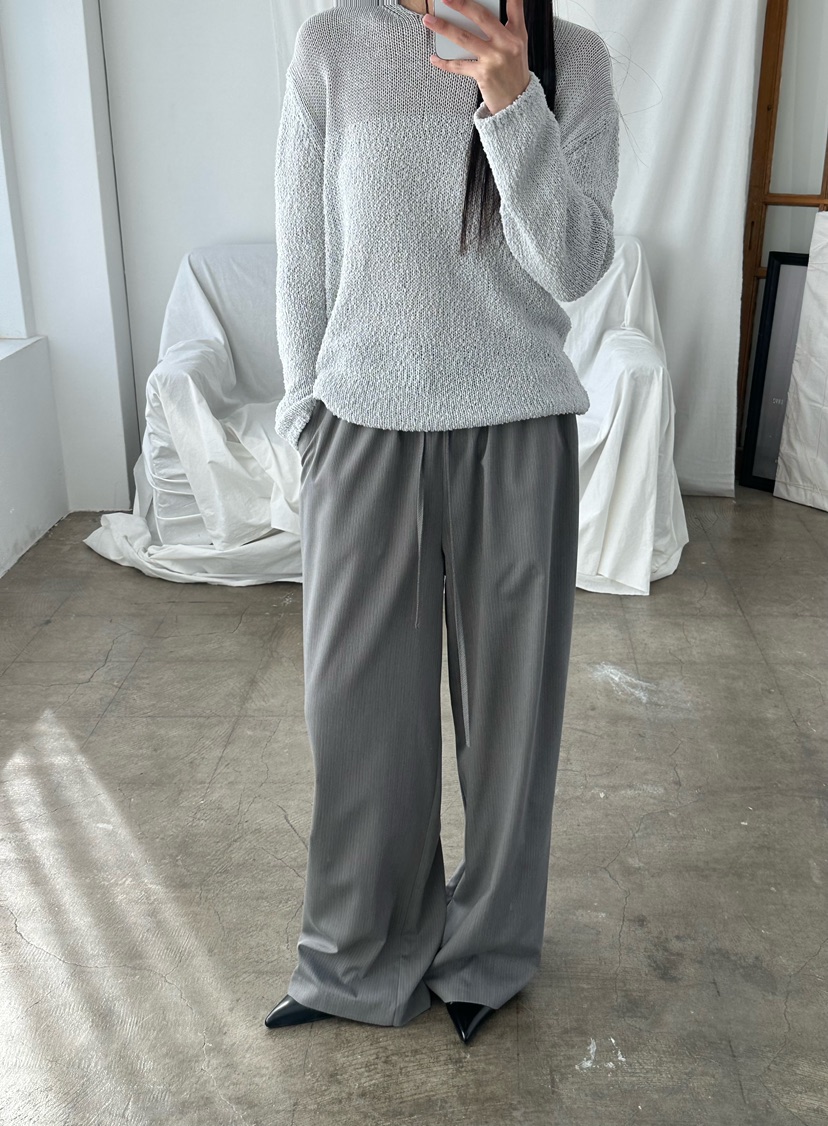 LE VASE韓國直郵女士新品人氣熱賣推薦職業時尚26春夏針織衫LE VASE針織衫