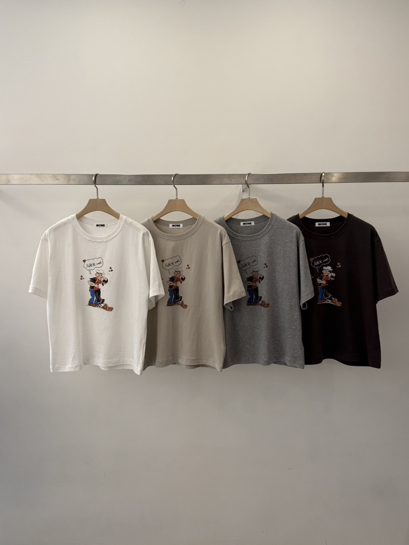 MONE-A韓國東大門直郵女士新款人氣熱賣職業T恤大力水手MONE-AT恤