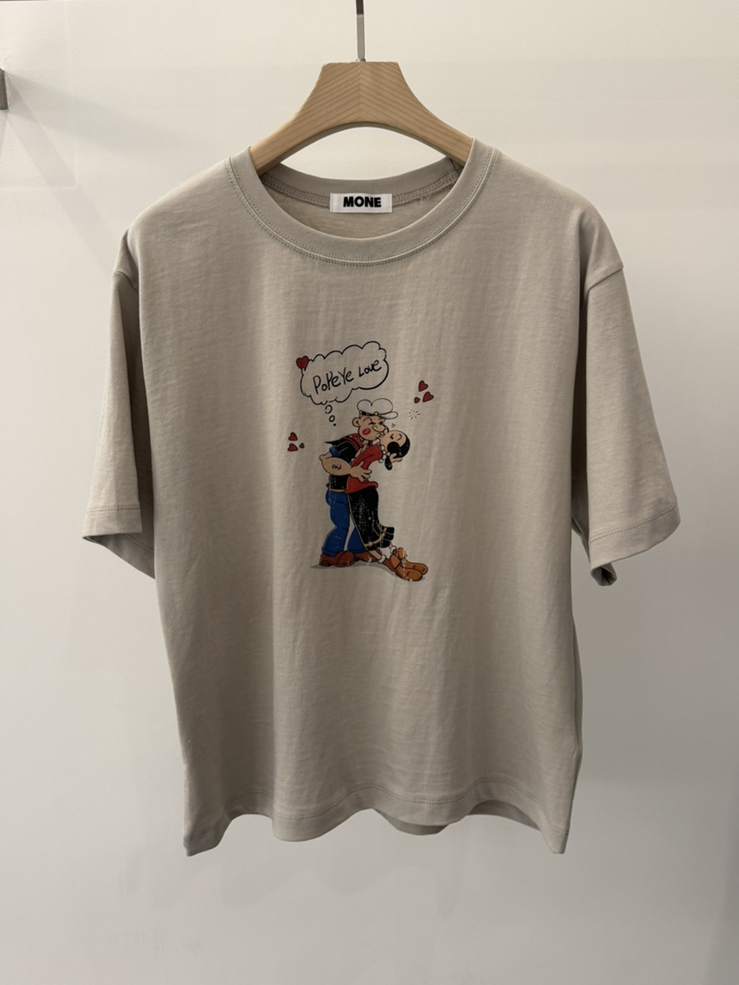 MONE-A韓國東大門直郵女士新款人氣熱賣職業T恤大力水手MONE-AT恤圖色2