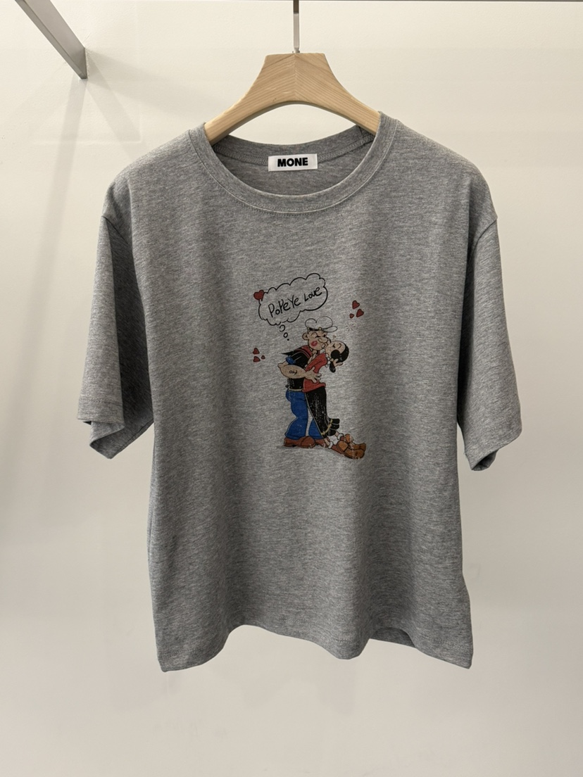 MONE-A韓國東大門直郵女士新款人氣熱賣職業T恤大力水手MONE-AT恤圖色3