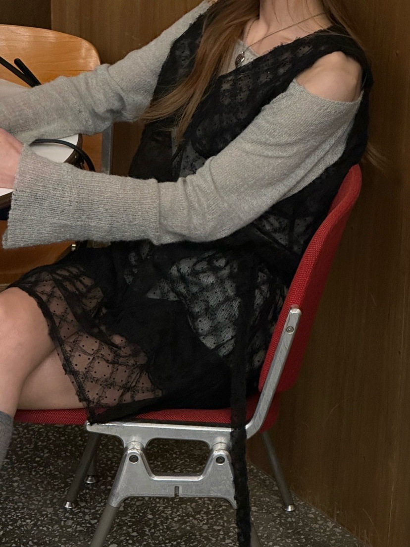 ZEROZERO韓國直郵女士新品熱賣時尚職業人氣連衣裙含腰繩ZEROZERO連衣裙