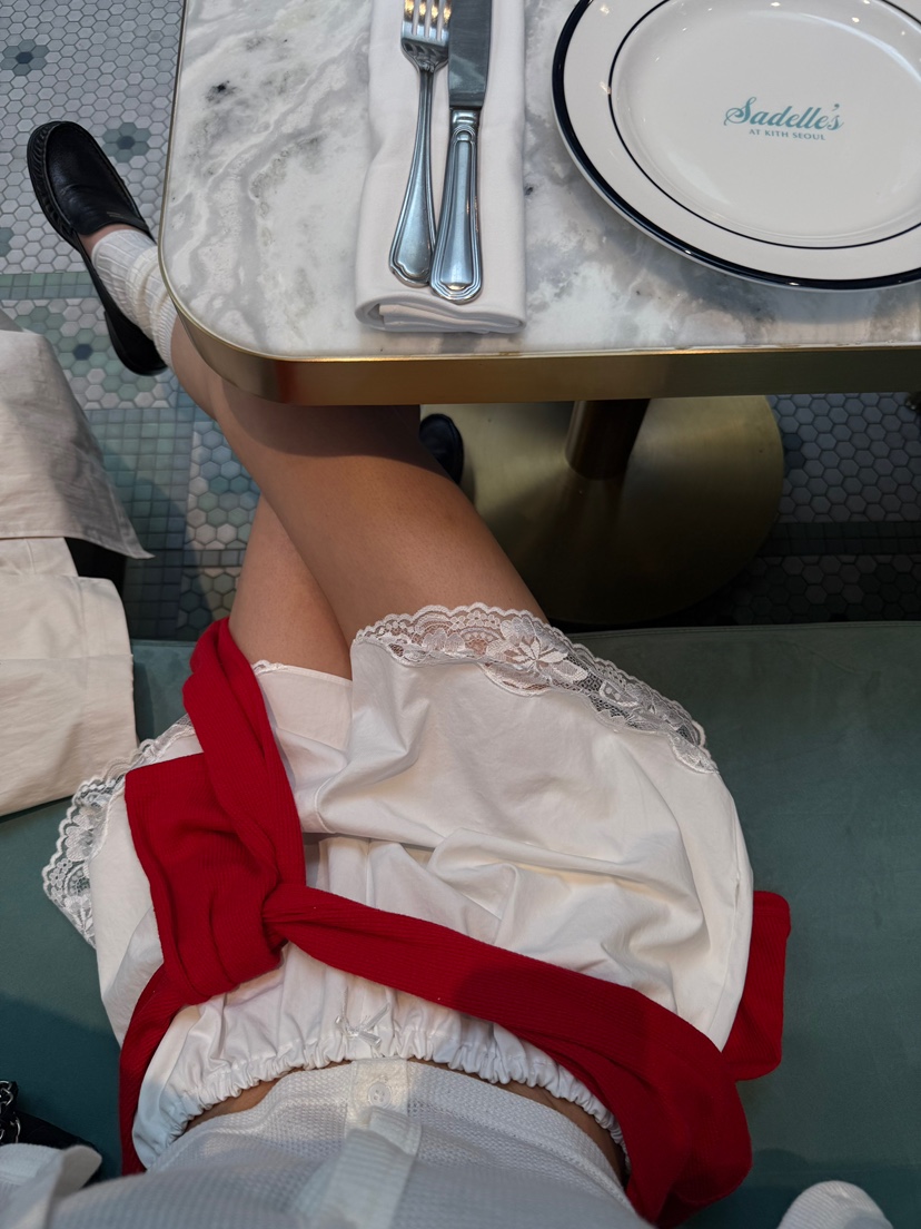 ZEROZERO韓國東大門直郵女士新款26春夏職業時尚短褲蕾絲ZEROZERO短褲