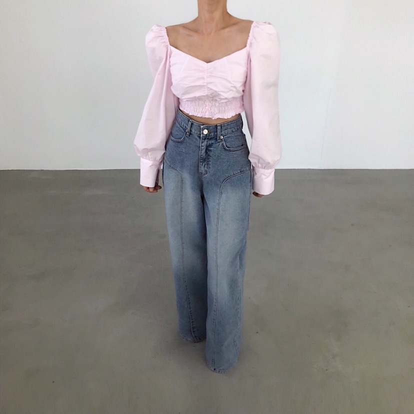 2TWO MOON韓國直郵女裝新品熱賣時尚推薦休閑襯衫蕾絲衫2TWO MOON襯衫/蕾絲衫